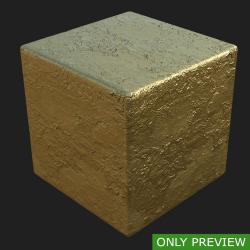 PBR Substance Material of Gold #5